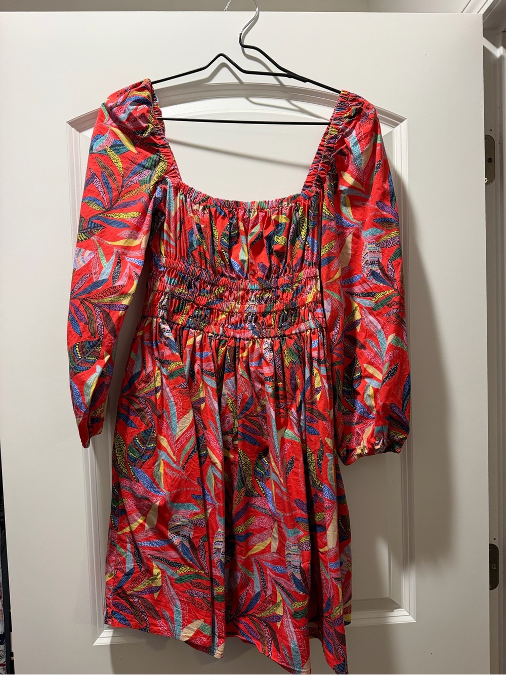 Leota women’s Genevieve square neck mini dress
